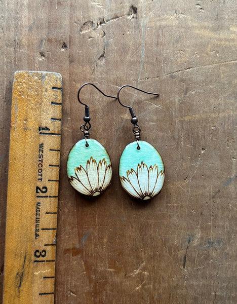 Little Daisies Aqua