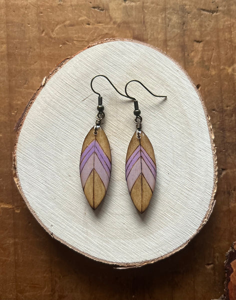 Purple Feathers