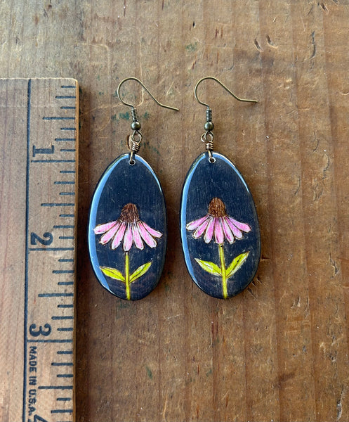 Big Pink Coneflowers